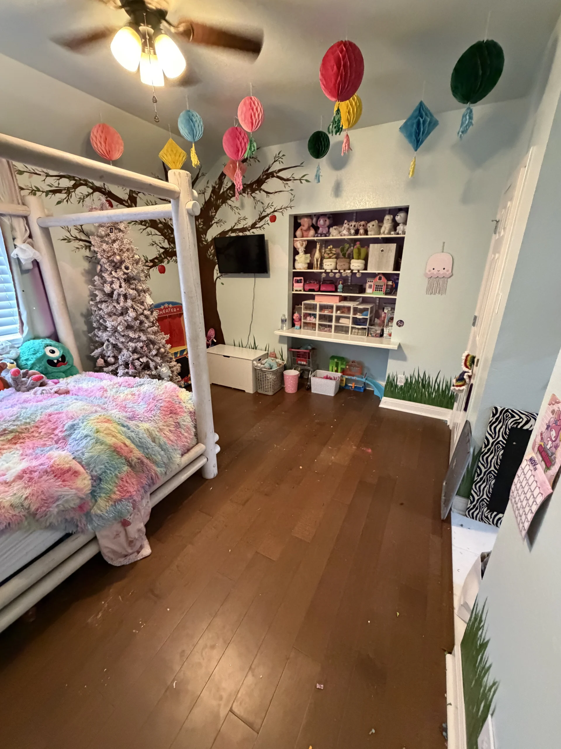 The same kids' play space after professional organizing by Top Tier Tidying