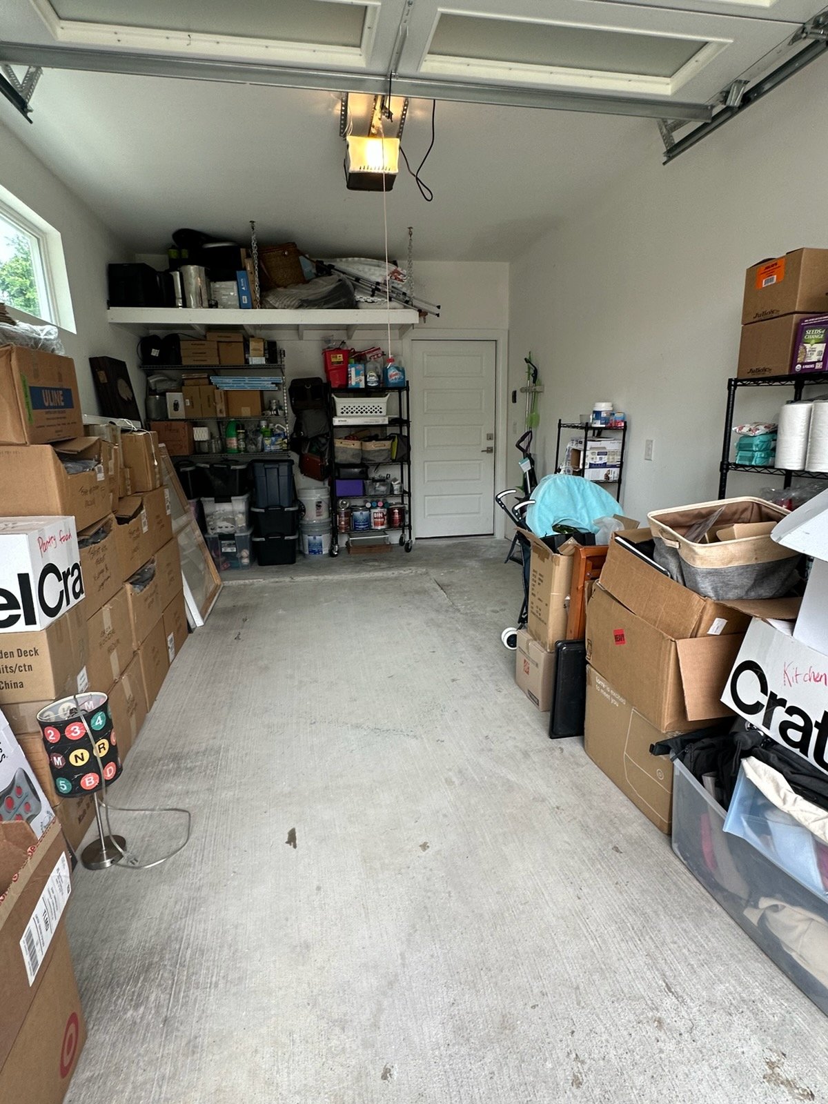 The same garage after professional organizing by Top Tier Tidying